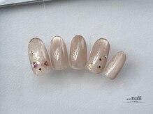 アンドラッシュ アンドネイル 本郷三丁目駅前店(and lash/and nail)/シンプル全体アート/ベーシック