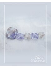 はあとねいる 水戸千波店/フットネイル：No.34