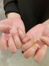大人シンプル＊チークネイル