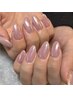 【ネイル】爪が綺麗と褒められる!ちゅるんオーロラ ワンカラー