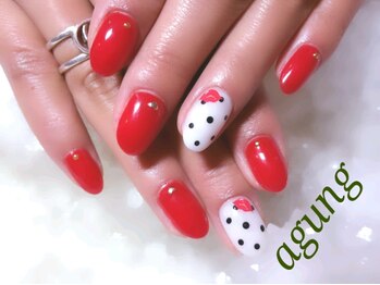 アグン(agung)/ゴージャスDEKOネイル