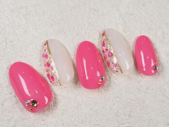 ケージュール(Kjour)/ピンクシェル　ホワイト　