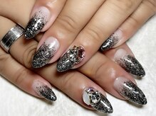 レディグリッター(Lady glitter)/ギラギラブラックラメ