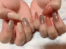 マリアンジュ(MariAnju)/ジェルネイル★左右色違い