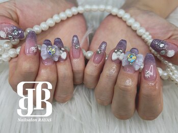 ネイルサロンレイアス(RAYAS)/マグネットフレンチネイル