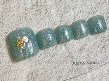 ジャスタネイルズ(JUSTA NAILS)/定額デザイン シンプル　フット