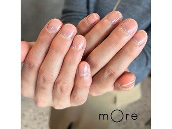 モア ネイル(more nail)/ナチュラルカラーネイル