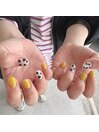 ハートホロnail