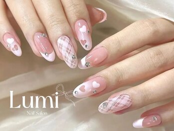 ルミネイル 大宮東口店(Lumi Nail)/チェックネイル