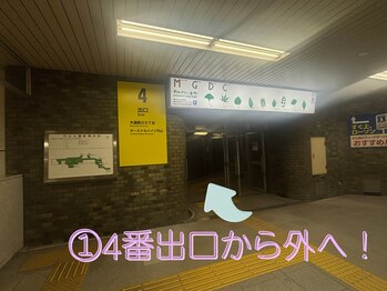 ローズドゥシャロン(Rose de CHALON)/円山公園駅からサロンまで　1