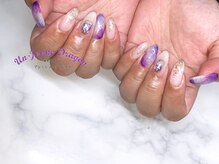 アン ジョーヌドラゴ/【自爪ネイル】天然石ネイル