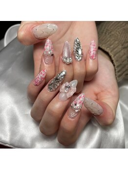 ヒスイ(Hisui)/アート付け放題スカルプ10本