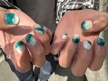 ビーカラフル 渋谷店(Becolorful)/波打ちネイル