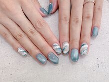 ネイル ビューティーマジック 葛西本店/ビー玉ネイル