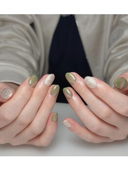 サムズアップネイル(thumbs up nail)/お客様ネイル