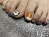 foot 150min 持ち込みアートネイル/オフケア込 ぷっくりデザインはこちら！