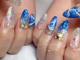 【マーメイド×水面アート】