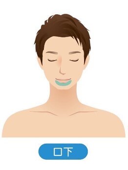 ボス 大垣店(BOSS)/ 【顔脱毛/ヒゲ脱毛】口下 #脱毛