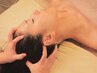 【12時~15時限定】首肩こり改善◎深層もみほぐし×快眠ヘッドスパ90分¥9,800