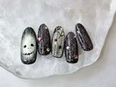 ハロウィンネイル￥8980