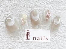 アイネイルズ 梅田店(I nails)/ニュアンスメタリック￥9200 