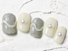 ネイルメゾン 池袋店(NAIL MAISON)/ぷっくりジオメトリック￥8050