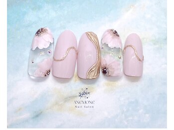 アネモネ(ANEMONE)/ピンクのフラワーネイル☆