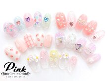 ネイルコレクション ベビーピンク(Baby Pink)/ジェル定額￥8990：9990☆ハート