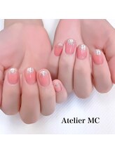 アトリエ エムシー 新富町(Atelier MC)/ワンカラーラメがけ