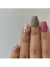 ロウズネイル 新小岩南口店(LOEWS NAIL)/Luxury lame ラグジュアリーラメ