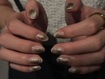 金木犀 札幌駅前店/シンプルニュアンスネイル