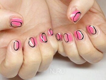 ヌル ネイル 新宿(NURU NAIL)/個性派/定額/新宿/クリア
