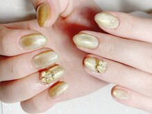 マハロ ネイル 南千住店(Mahalo Nail)/大人輝くマグネット　　¥8980