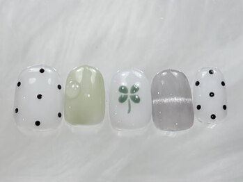 ネイルメゾン 渋谷店(NAIL MAISON)/クローバードットマグ¥6500