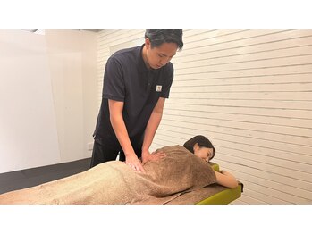 ケアライズ(Care Rise)の写真/男性のための本格ケア！豊富な知識で根本改善を叶える極上マッサージ◎