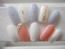 ネイルサロンアンドスクール アンジー(Nail salon × school Anji)の雰囲気（選べる定額デザイン10,000円～(オフ込））