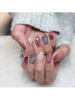 ノエム ネイルサロン(NOEM)/冬のニュアンス