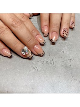 エム(em)/シンプルinヒョウ柄