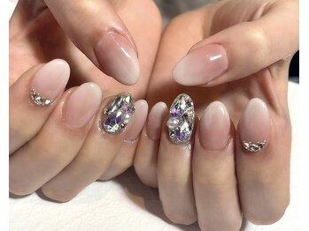 サロンドアイコ (Salon de aico)/□王道白グラデーション□