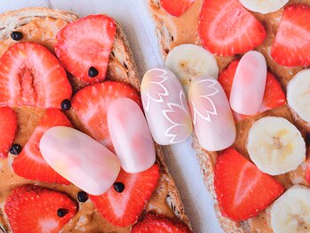 ダッシングディバ エキュート 立川店(DASHING DIVA)/タイダイ桜ネイル