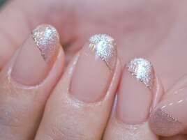 ～斜めフレンチネイル～