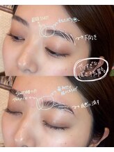 トランク(TRUNK)/毛を取りすぎないぼさナチュ眉