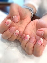 定額/桜ネイル/春ネイル/ピンク