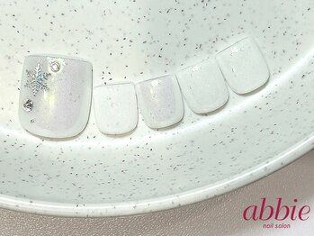 ネイルサロン アビー 宮益坂店(abbie)/オーロラスノウ¥10296
