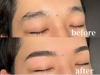 エムズアイブロウ 大和西大寺(M’sアイブロウ)/メンズハリウッドブロウリフト