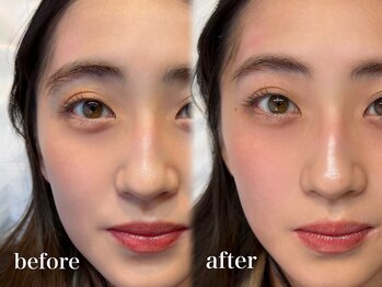 エミュ(e'mu)/崩しすぎず、あえて残す眉