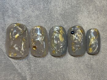 カラネイル 南森町店(calla nail)/ゴールドニュアンス