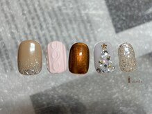 アイネイルズ 横浜EAST店(I-nails)/ニットクリスマスネイル
