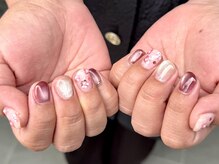ハズグラスネイル(Haze Grass nail)/定額ネイルデザイン