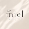 miel eyelash roomのお店ロゴ